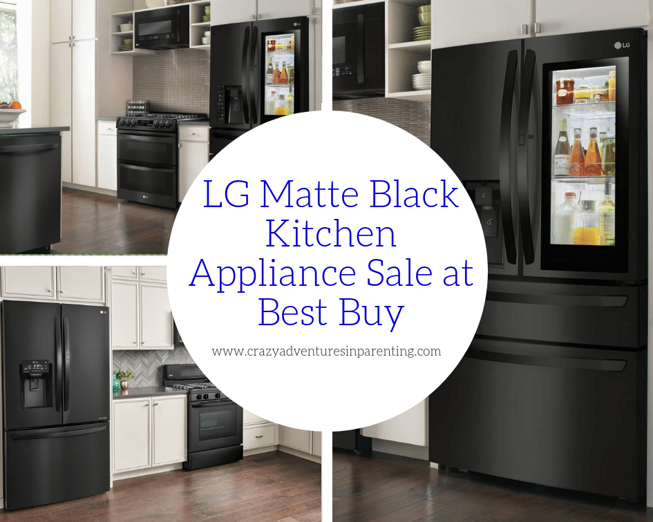 LG Matte Black Kitchen Appliance Sale at Best Buy