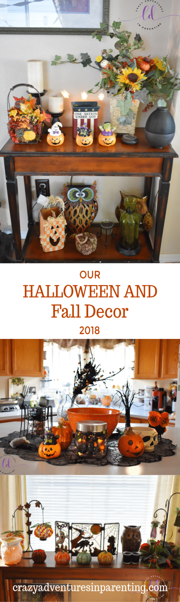 Our Halloween and Fall Decor 2018