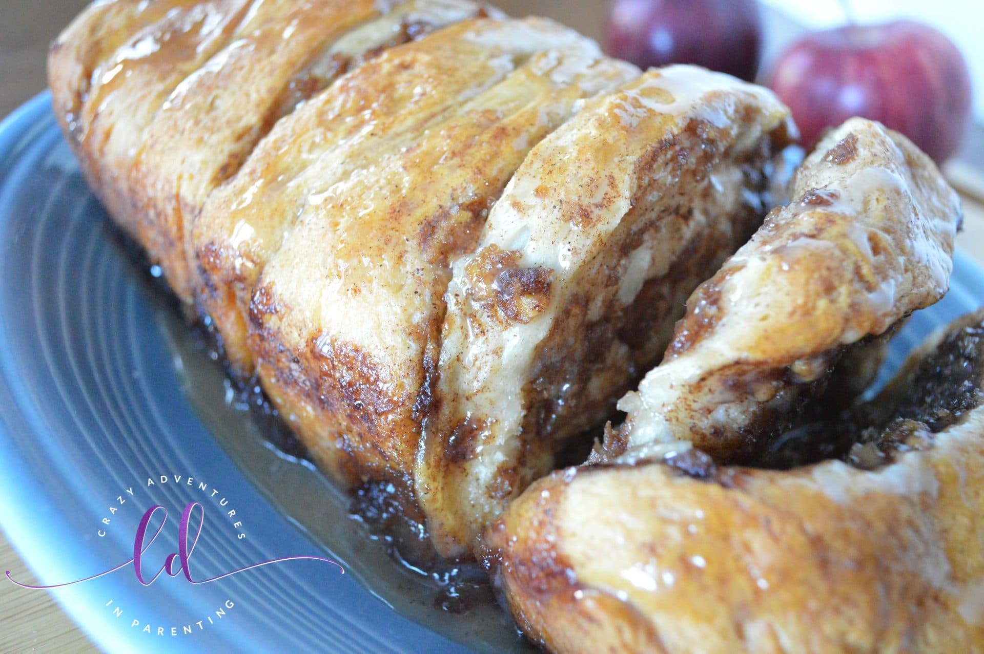 Simple Apple Fritter Pull Apart Bread Recipe