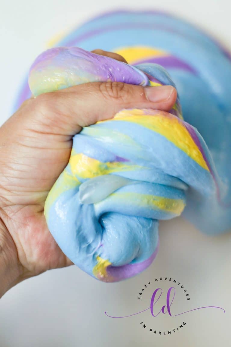 Best Fluffy Slime Recipe | Crazy Adventures in Parenting