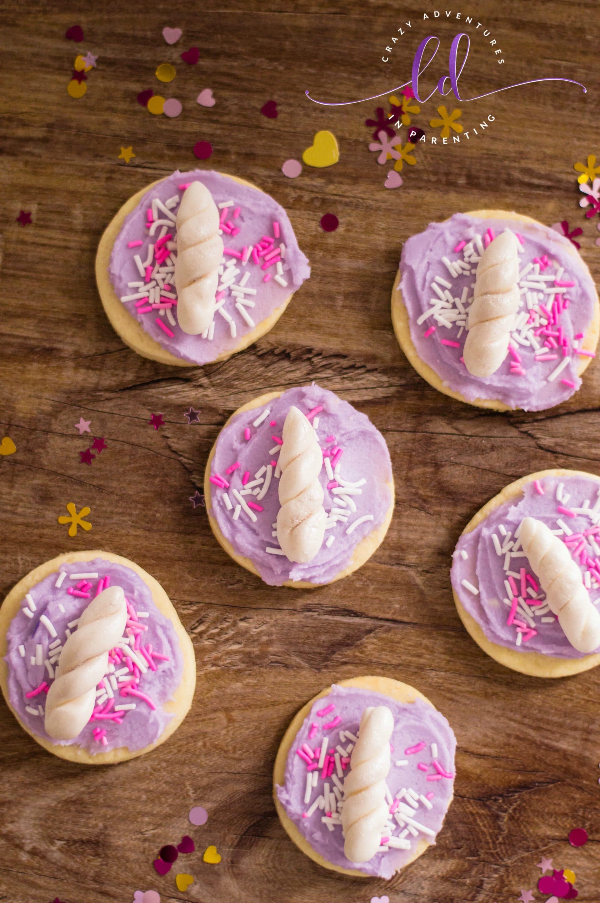 Unicorn Cookies for Unicorn Party