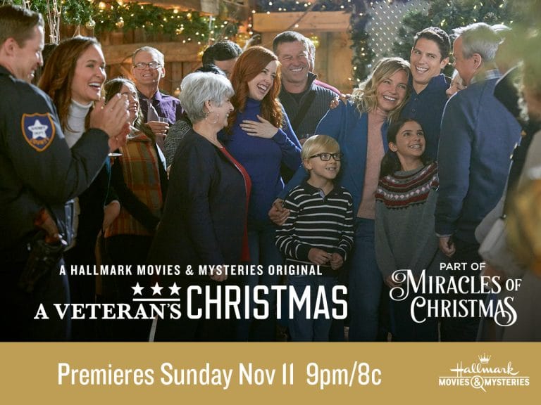 Hallmark Movies & Mysteries "A Veteran's Christmas" Premiering this