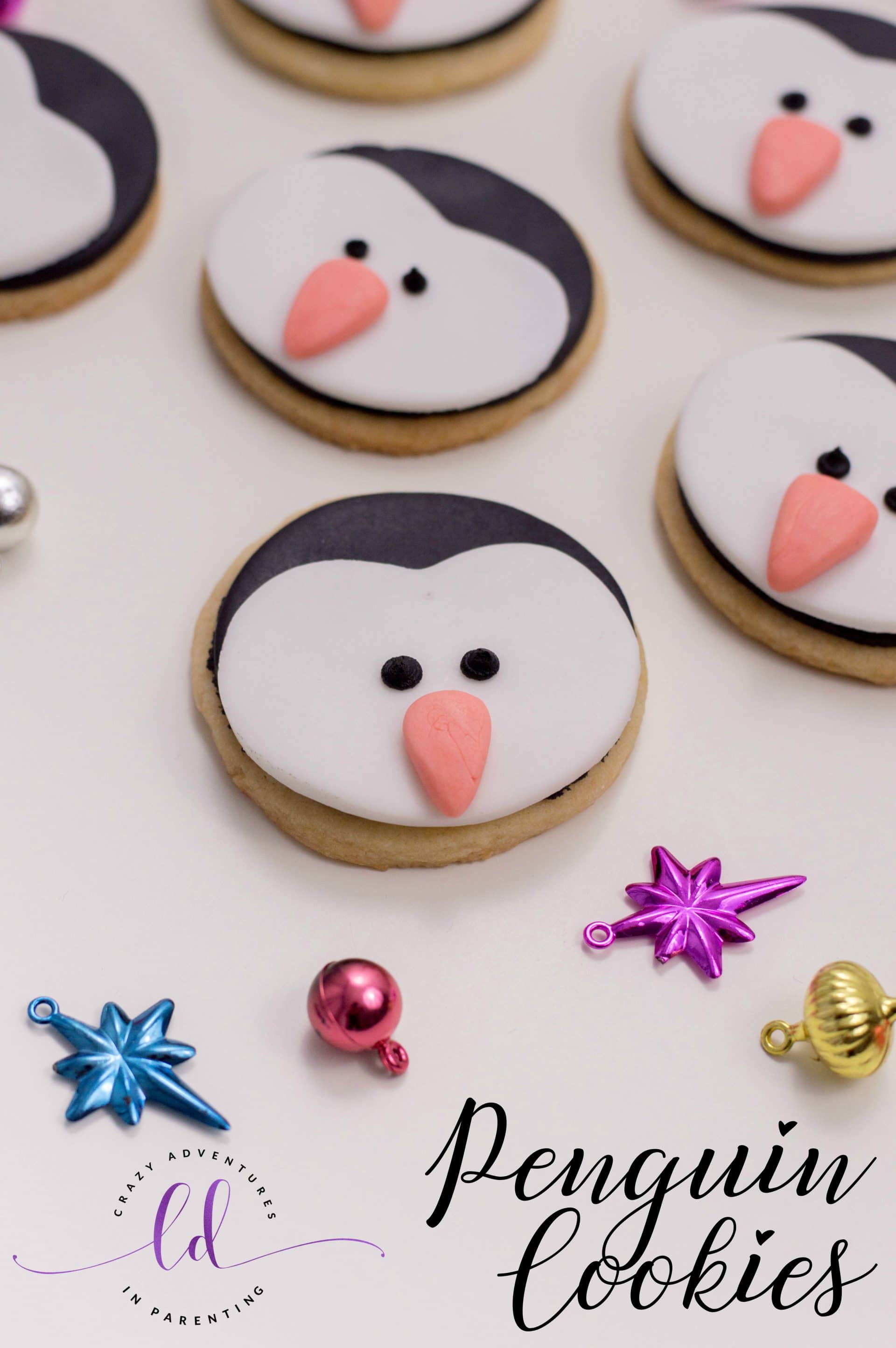 Adorable Penguin Cookies