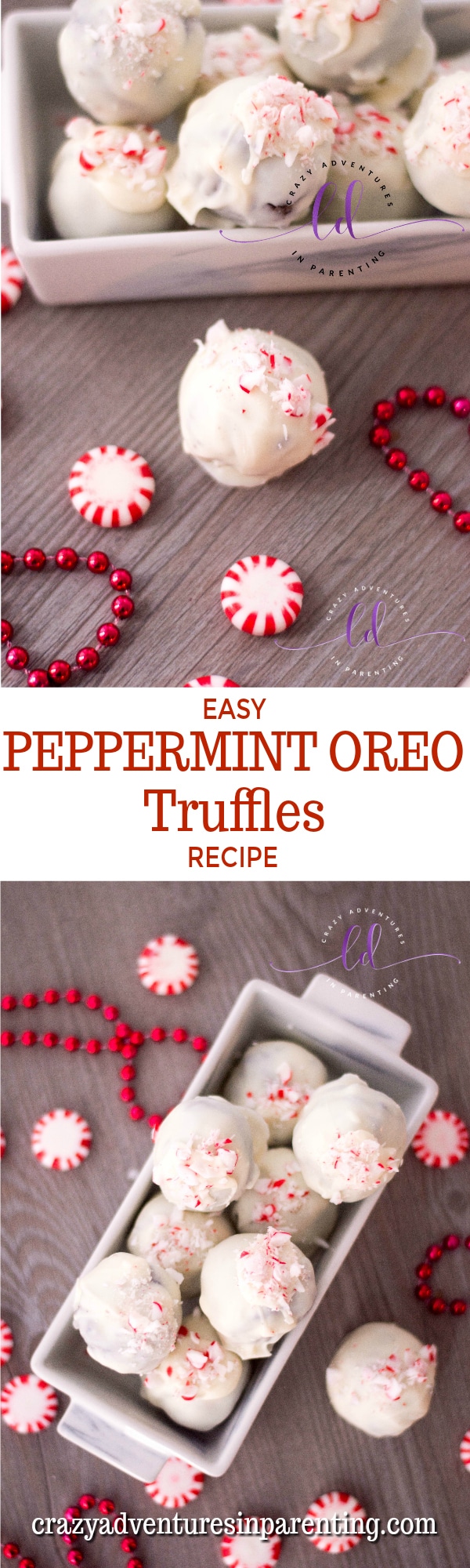 Easy Peppermint Oreo Truffles Recipe