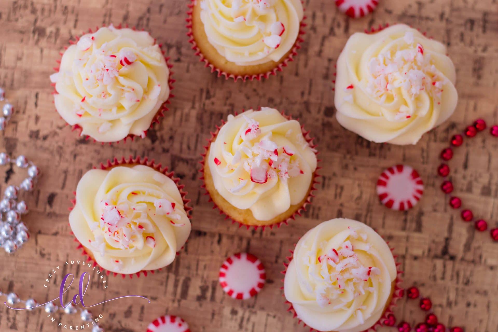 Holiday Peppermint Cupcakes Recipe