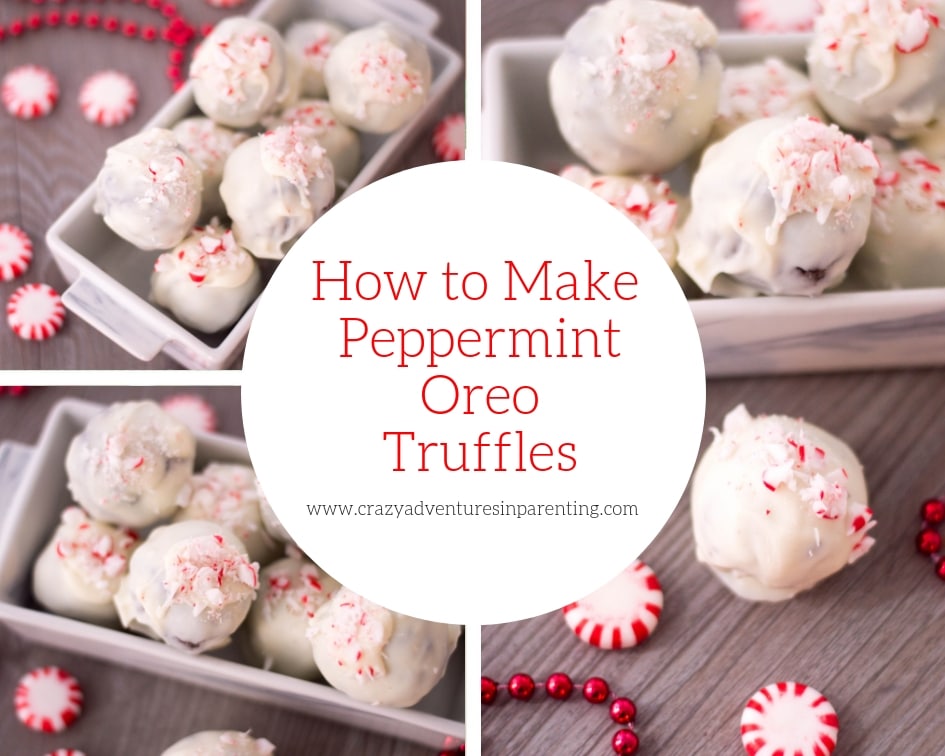 How to Make Peppermint Oreo Truffles