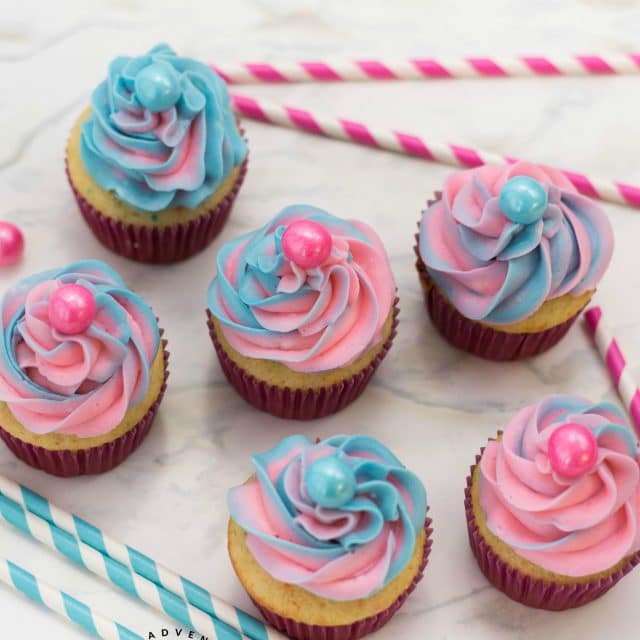 Bubblegum Cupcakes | Crazy Adventures In Parenting