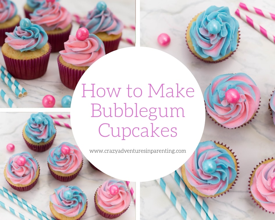 How to Make Bubblegum Cupcakes