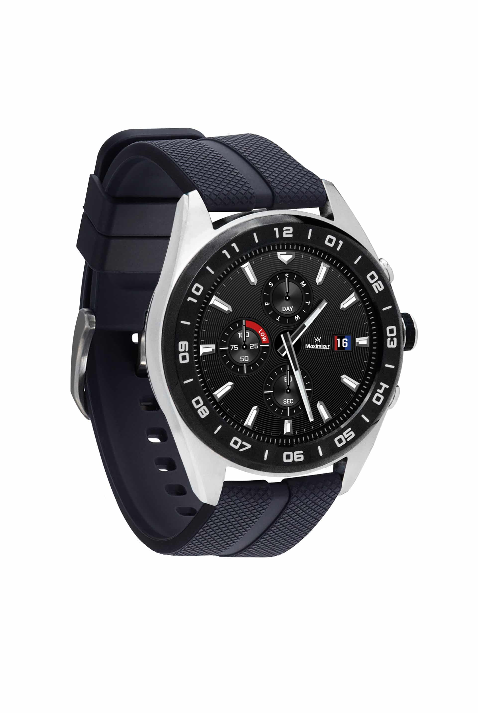 LG Watch W7 Smartwatch by Wear OS- right angle