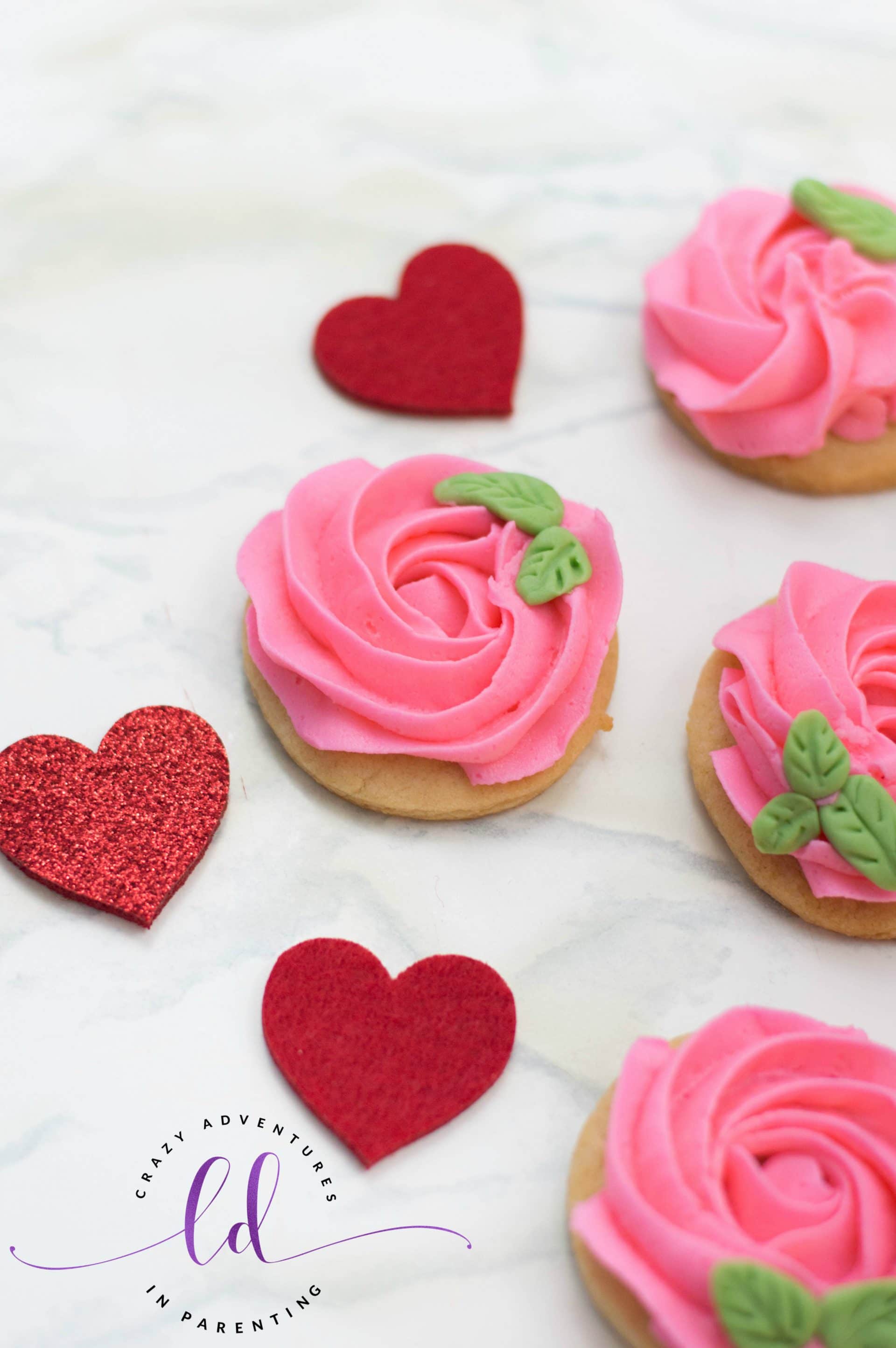 Rose Sugar Cookies Recipe