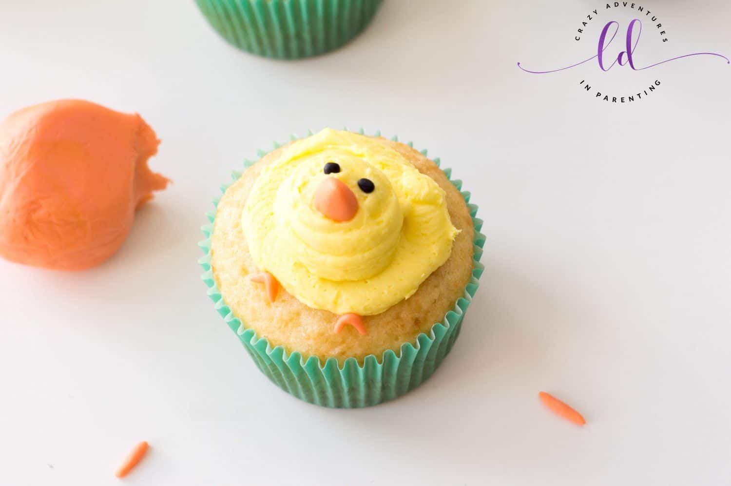Assembled Chick Cupcakes