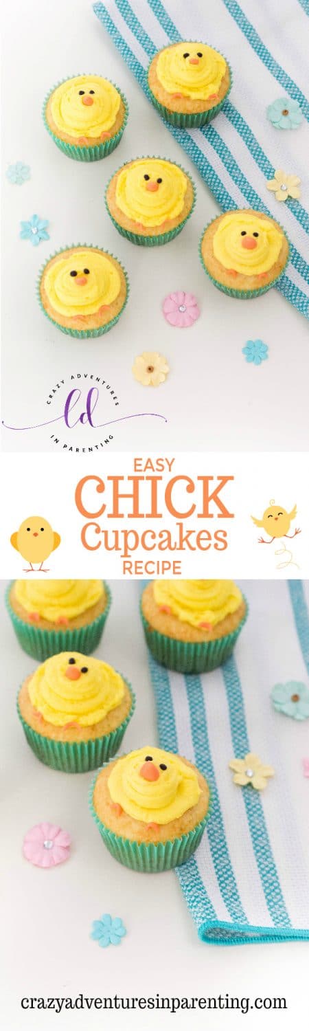Easy Chick Cupcakes Recipe