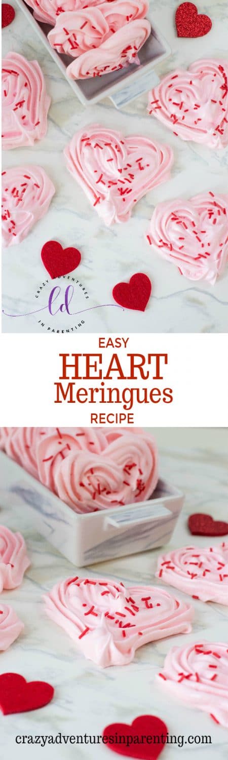 Easy Heart Meringues Recipe