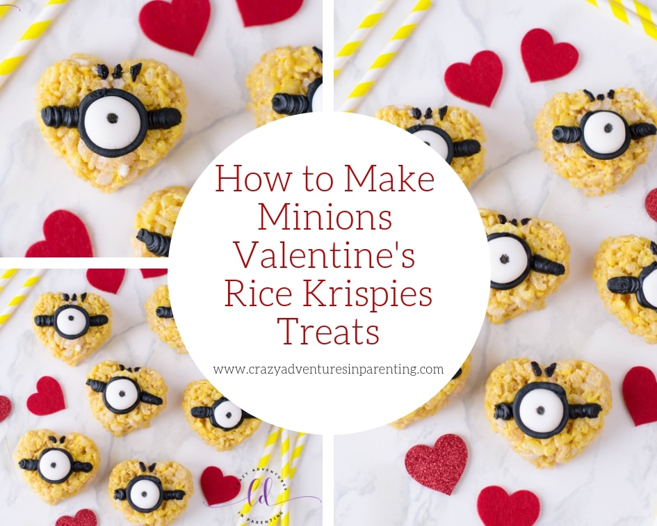 How to Make Minions Valentine's Rice Krispies Treats