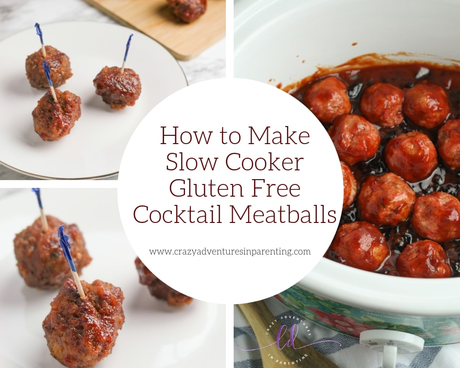 How to Make Slow Cooker Gluten Free Cocktail Meatballs