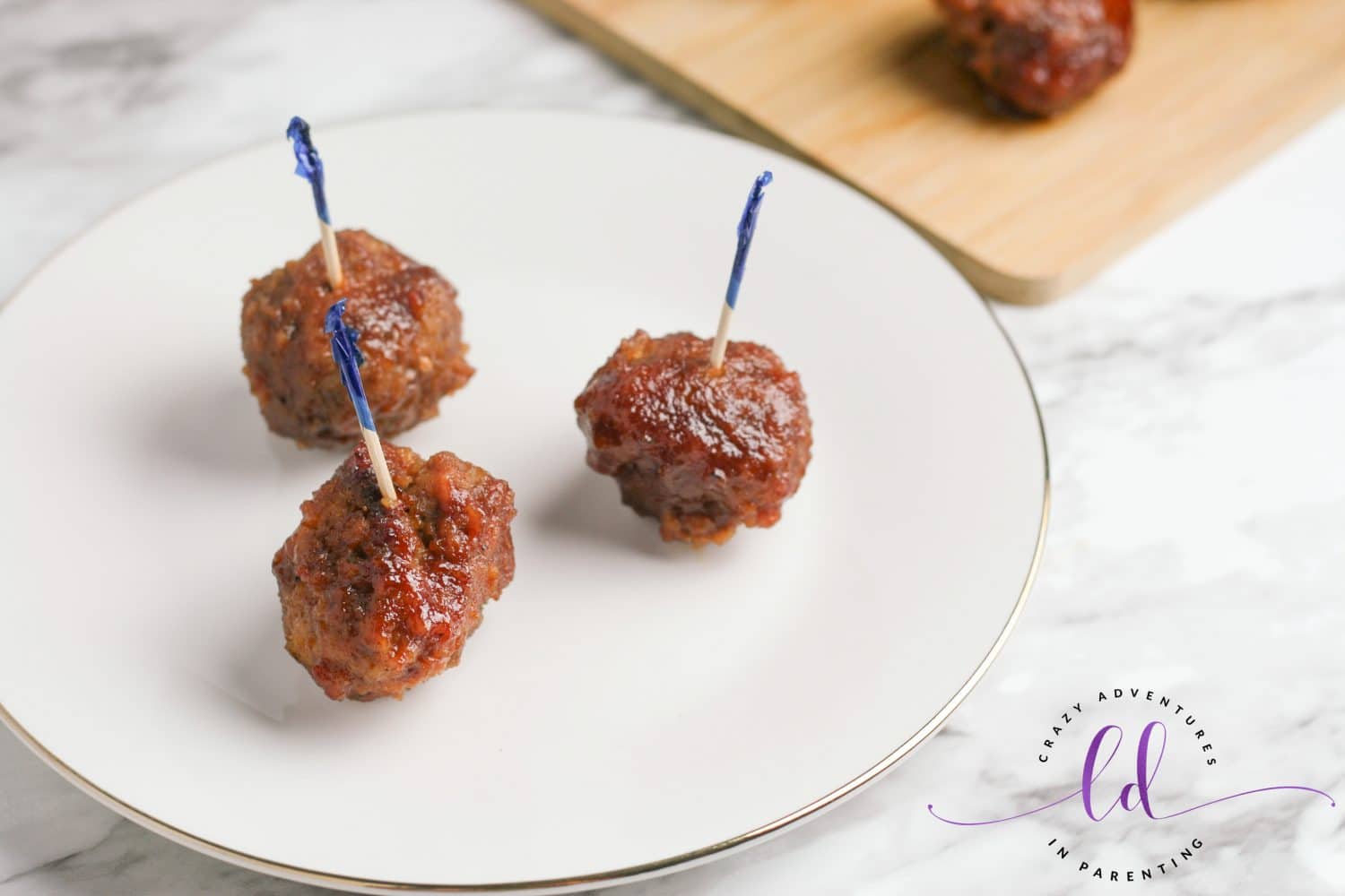 Simple Slow Cooker Gluten Free Cocktail Meatballs