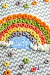 Cereal Rainbow Craft | Crazy Adventures in Parenting