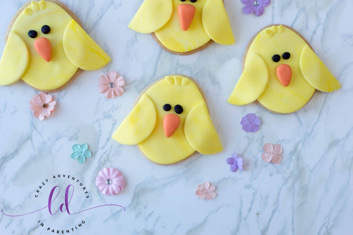 Chick Cookies for Easter