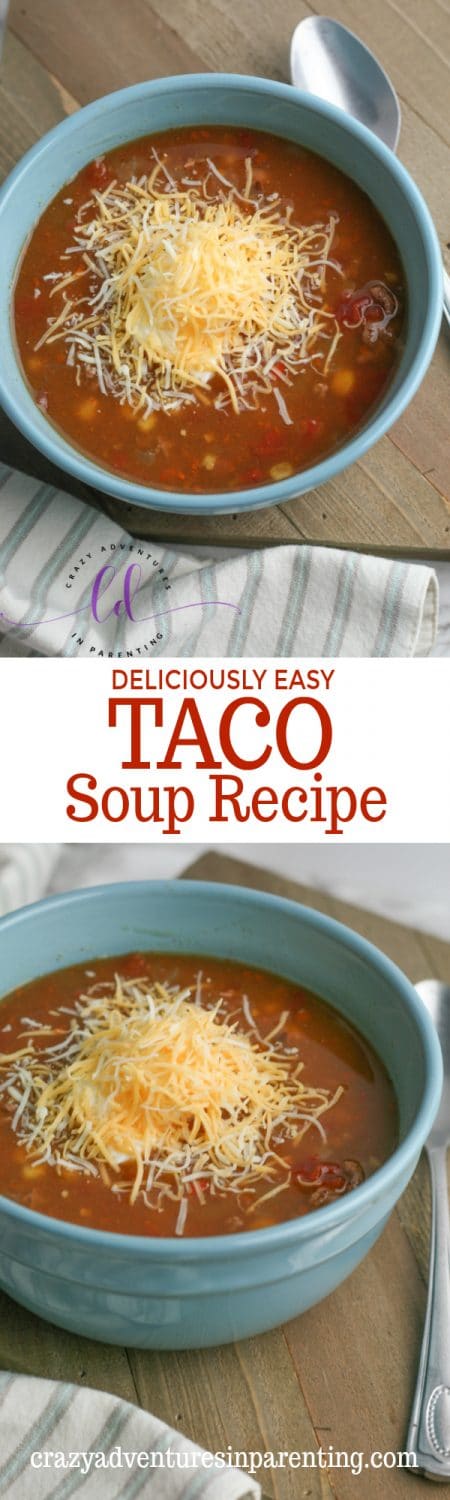 Deliciously Easy Taco Soup Recipe