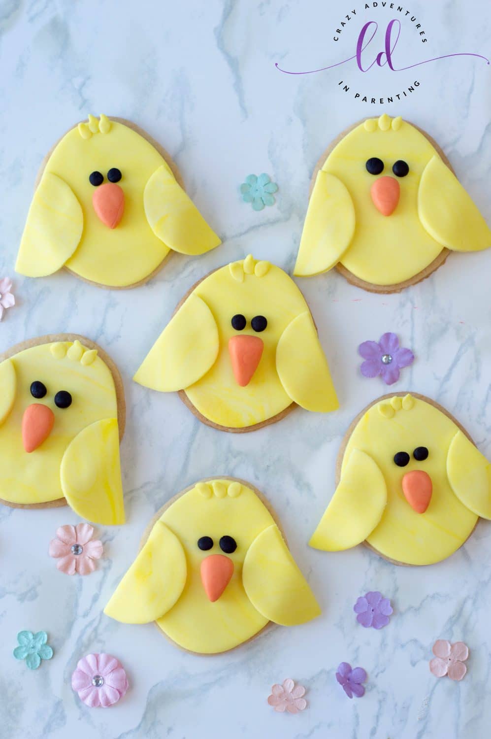 Easy Chick Cookies