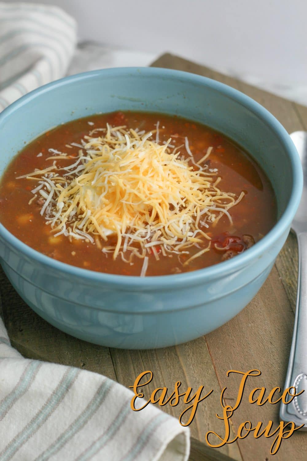 Easy Taco Soup Recipe