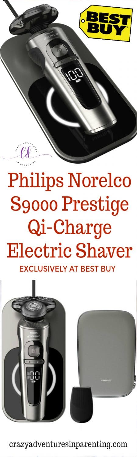 Philips Norelco S9000 Prestige Qi-Charge Electric Shaver Exclusively at Best Buy stores