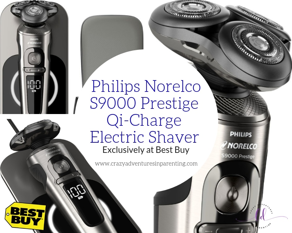 Philips Norelco S9000 Prestige Qi-Charge Electric Shaver Exclusively at Best Buy