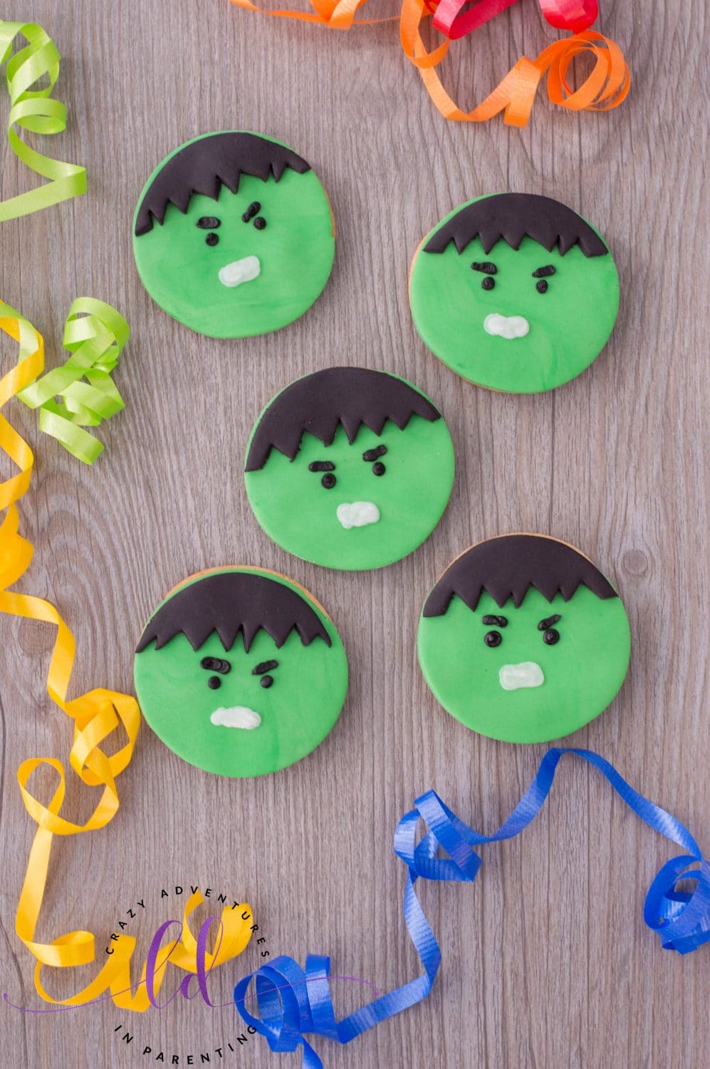 Avengers Hulk Cookies