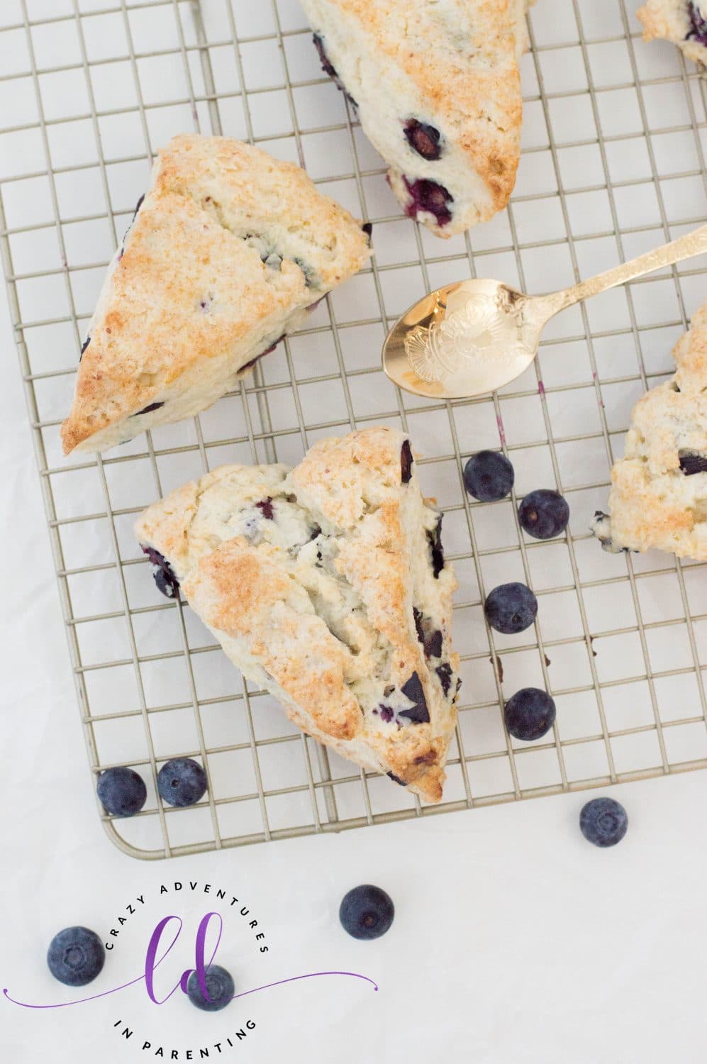 Blueberry Scones From Scratch