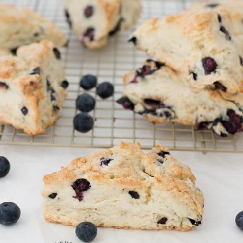 Blueberry Scones for Breakfast