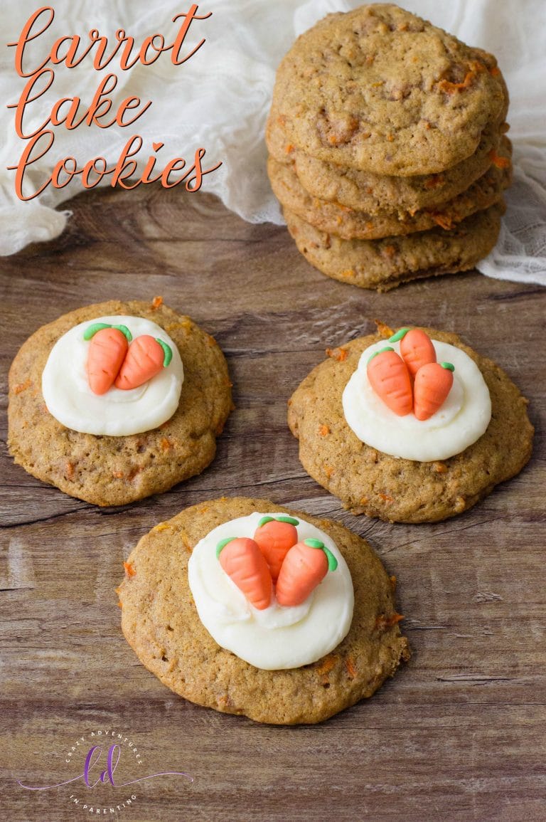 BEST Carrot Cake Cookies Crazy Adventures In Parenting