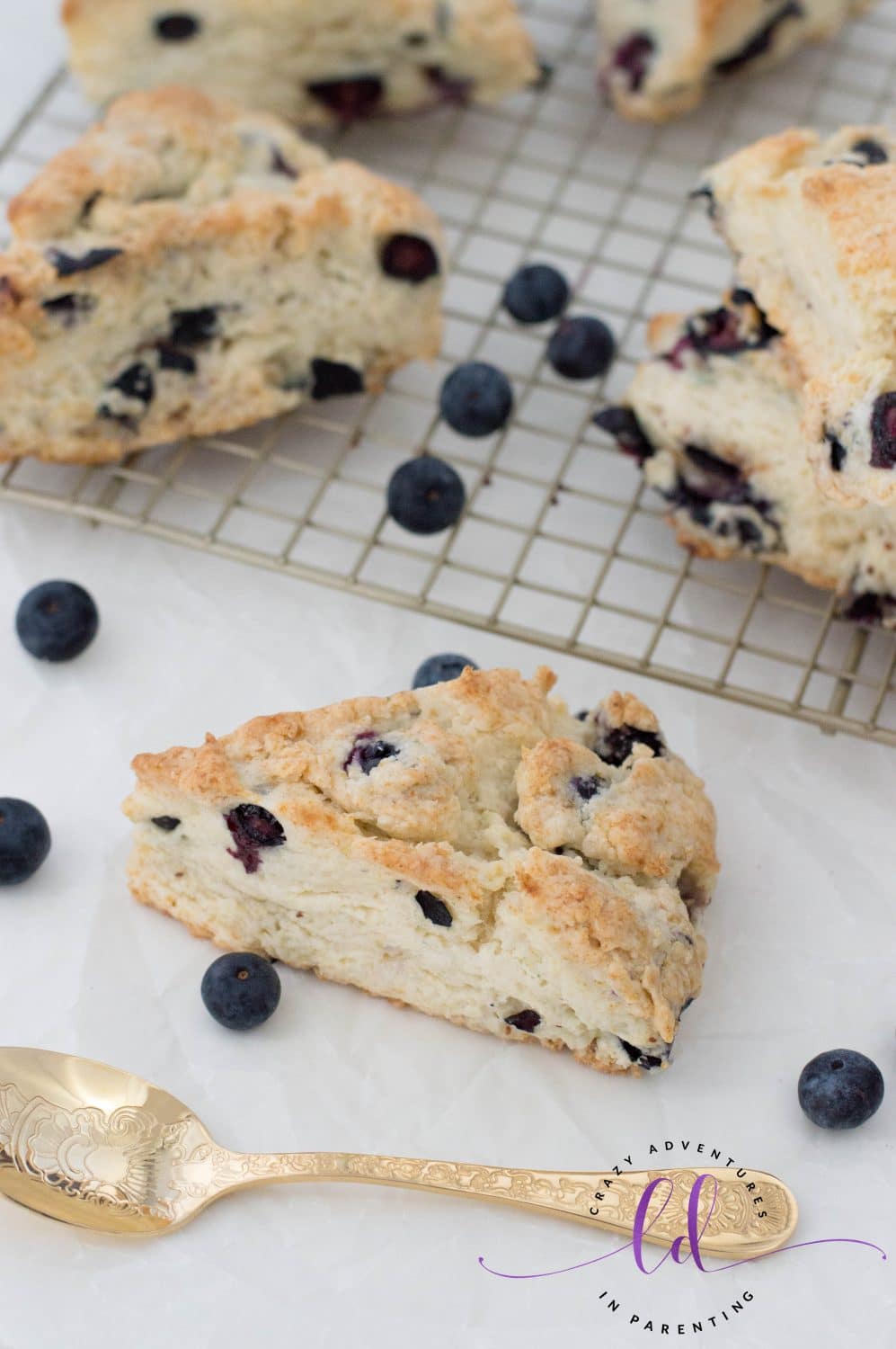 Easy Blueberry Scones