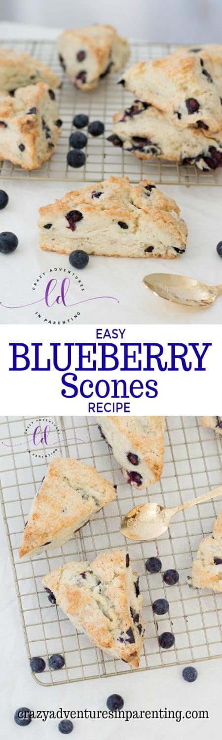Easy Blueberry Scones Recipe