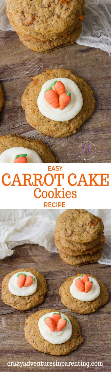 Easy Carrot Cake Cookies Recipe