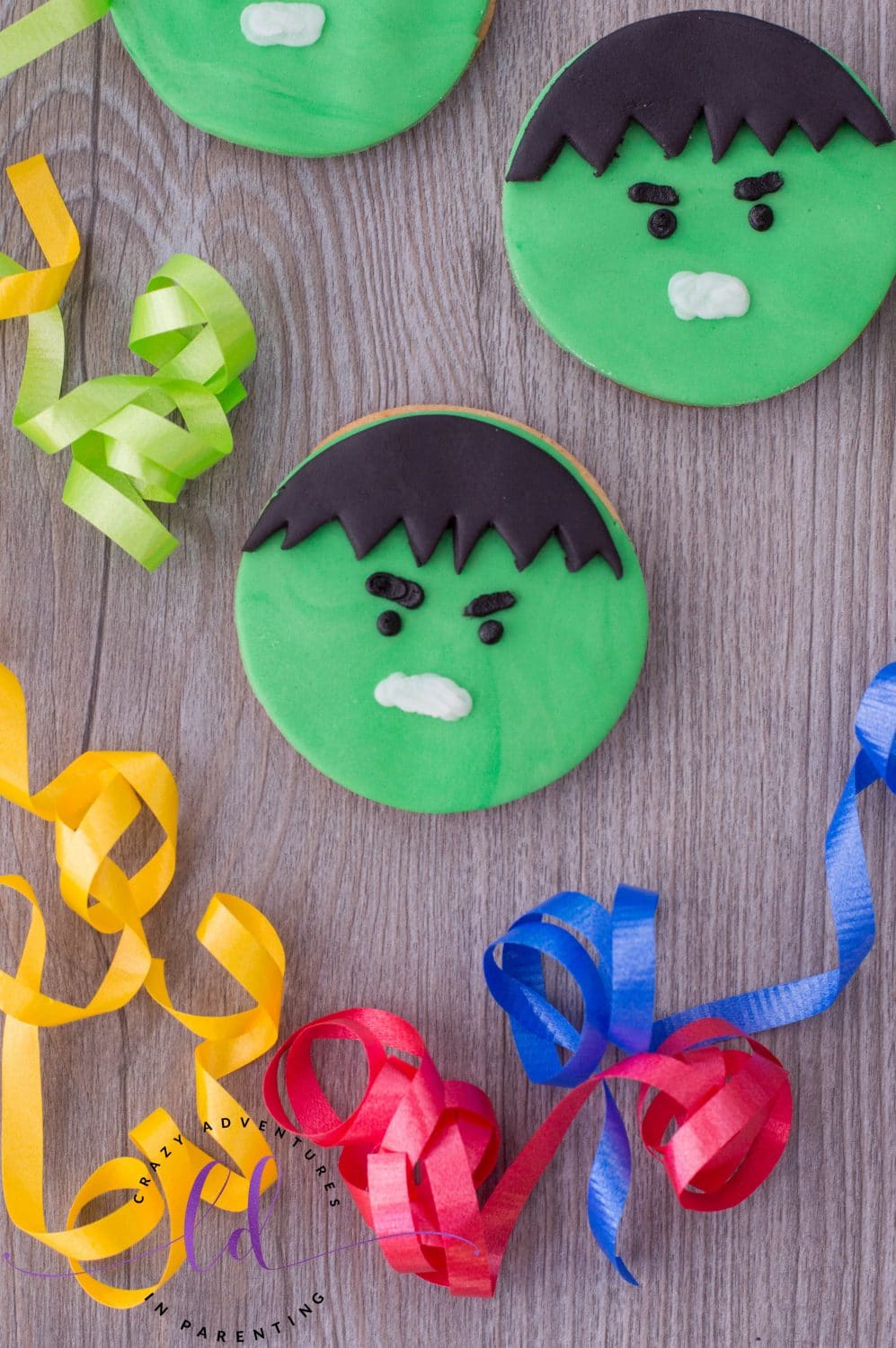 Hulk Cookies for Parties
