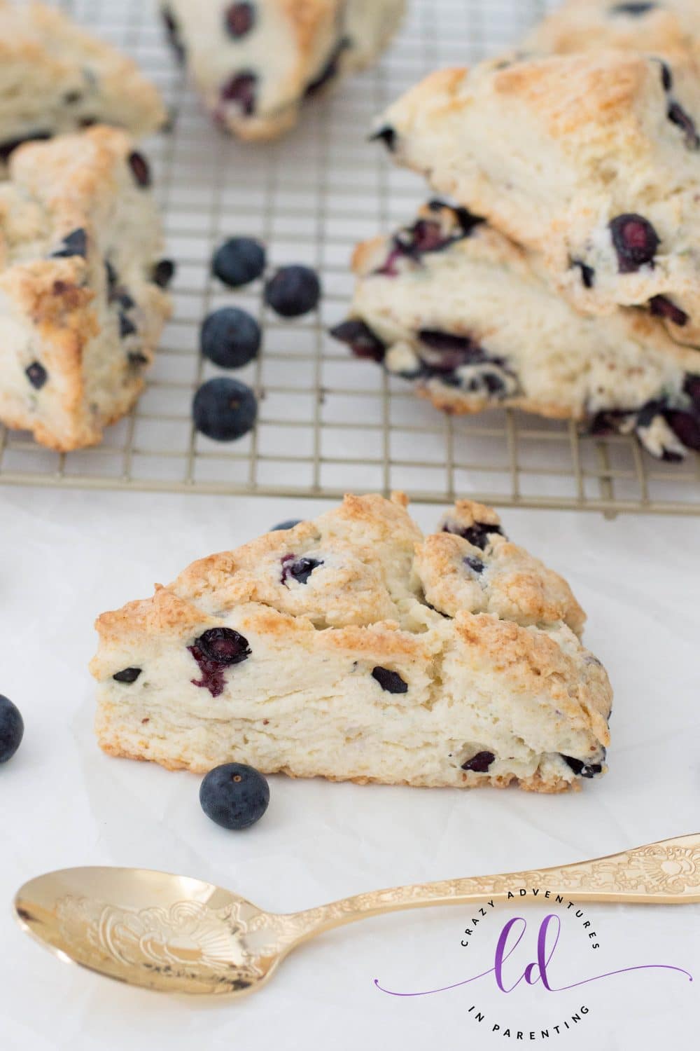 Simple Blueberry Scones