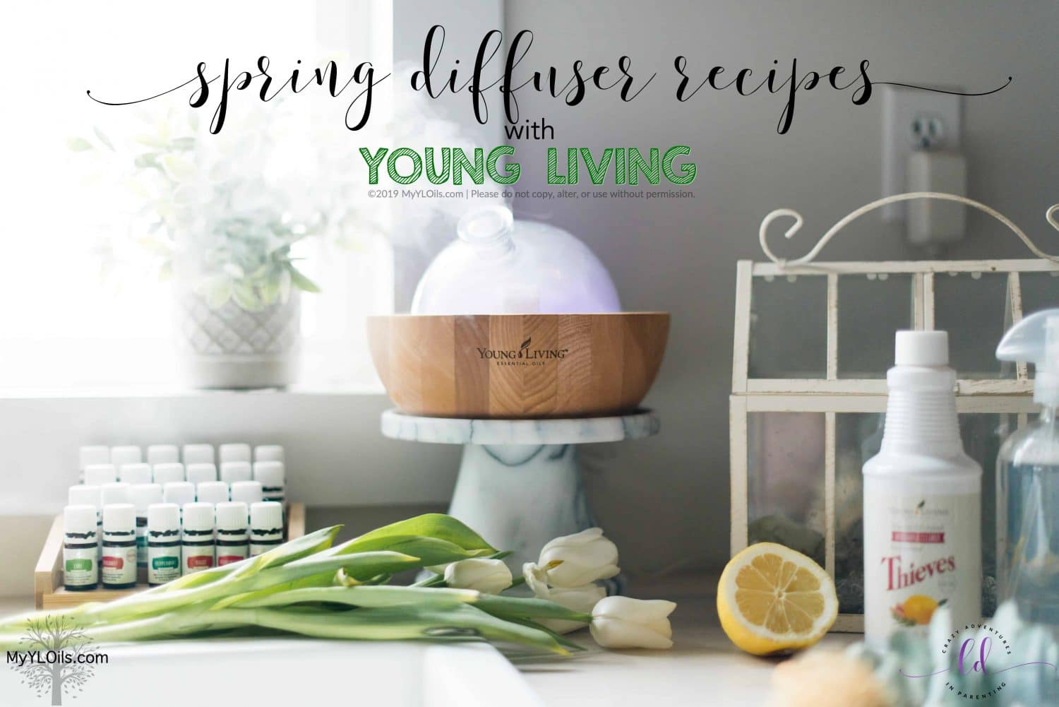 Spring Diffuser Recipes with Young Living