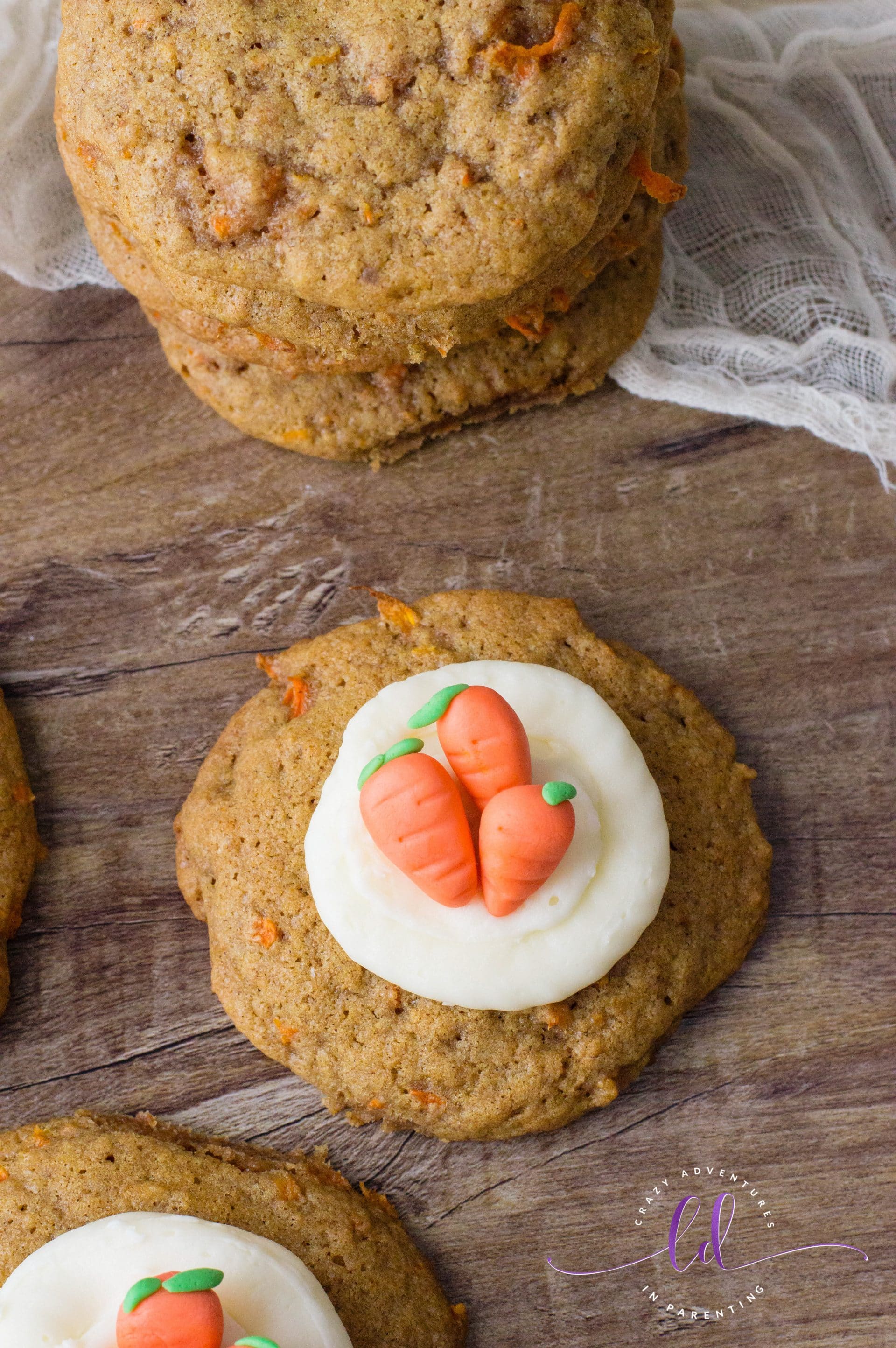 BEST Carrot Cake Cookies | Crazy Adventures in Parenting