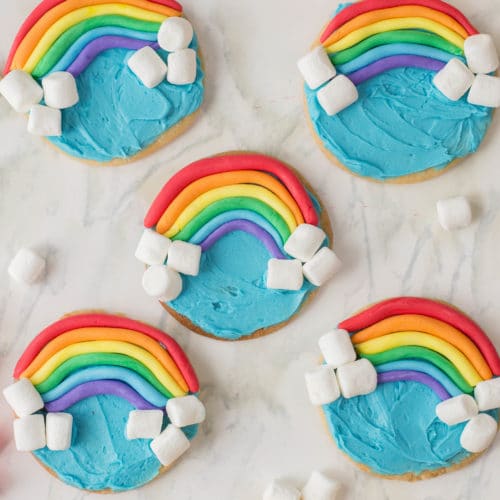 Easy Rainbow Cookies