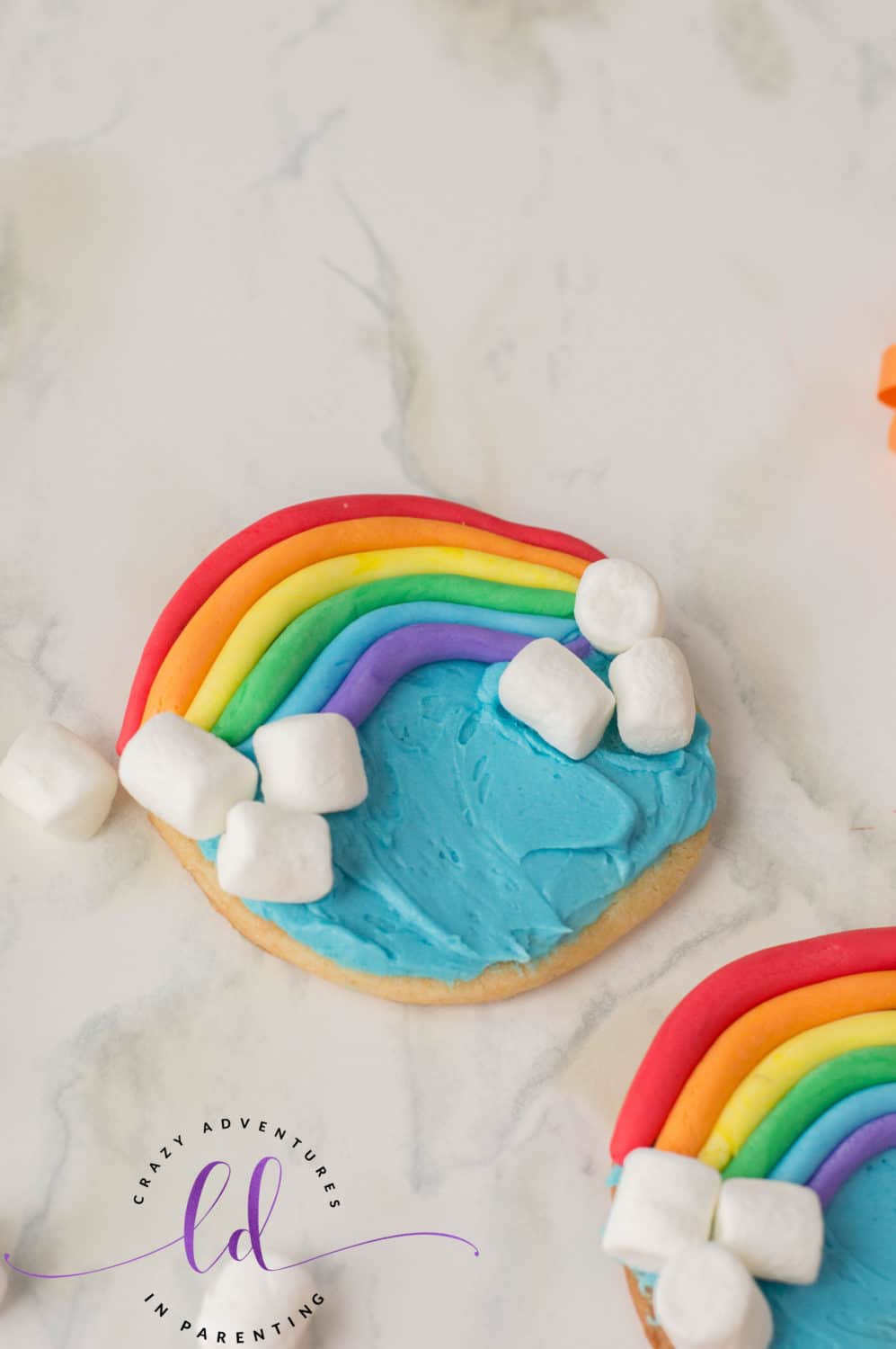 How to Make Rainbow Cookies using Fondant
