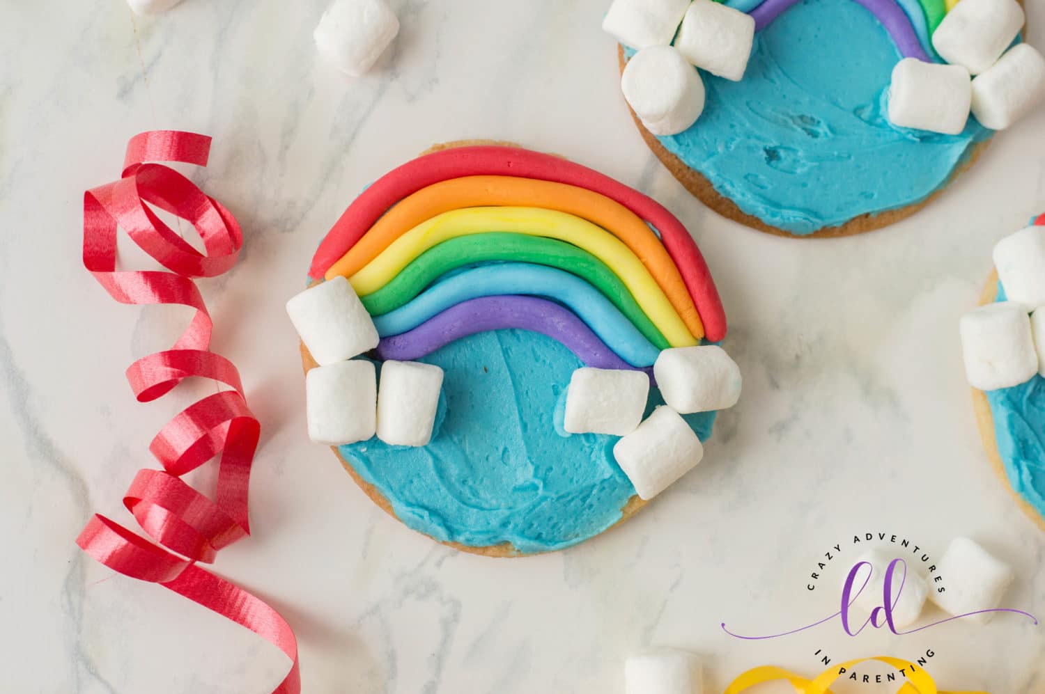 Rainbow Cookies for Kids