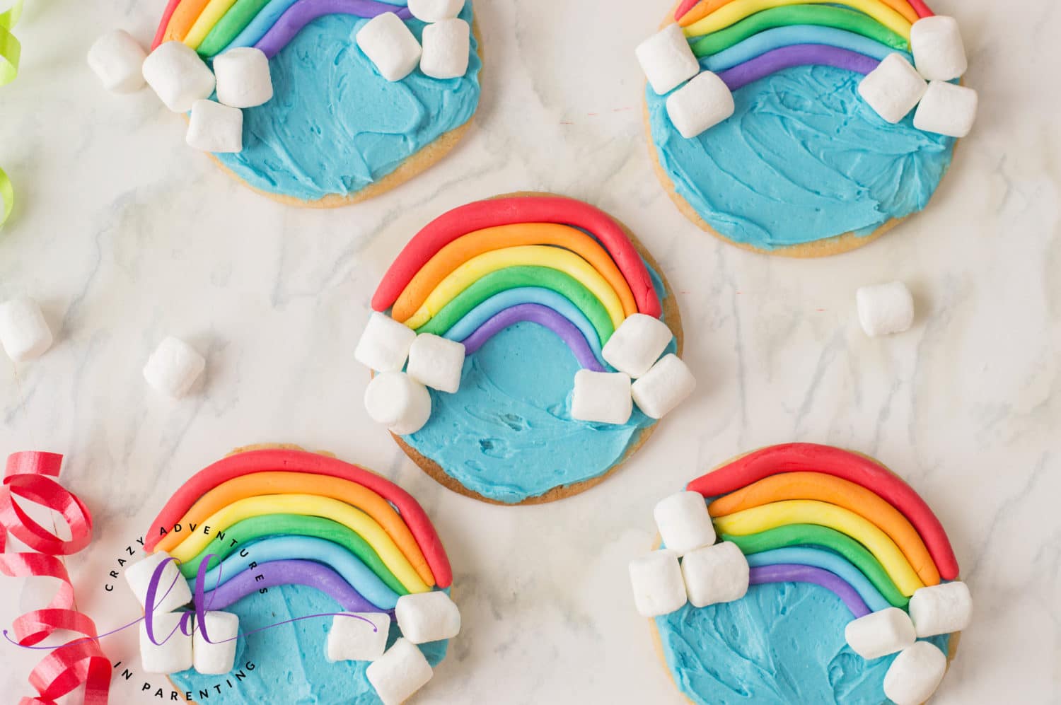 Simple Rainbow Cookies