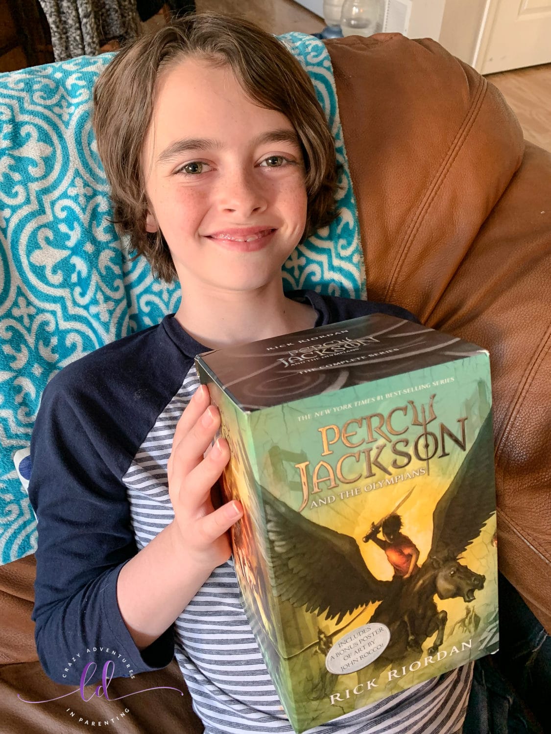 Excited to Read Percy Jackson and the Olympians