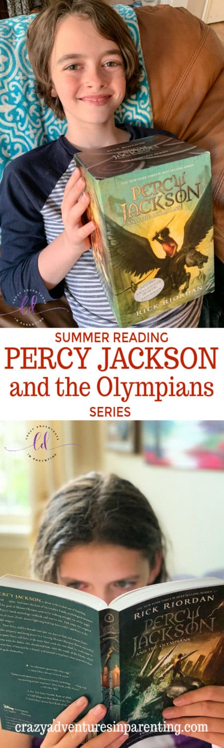 Summer Reading: Percy Jackson and the Olympians Series