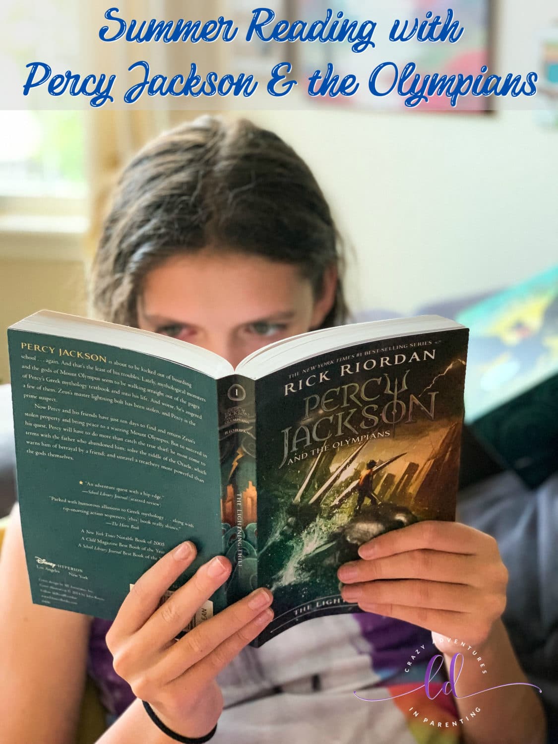 Summer Reading with Percy Jackson and the Olympians Series