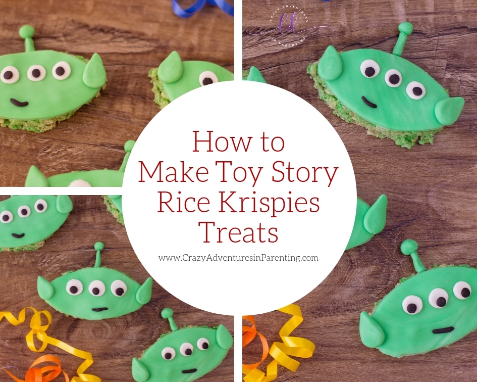 How to Make Toy Story Rice Krispies Treats