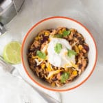 Instant Pot Chicken Taco Bowl Recipe Easy Weeknight Meal
