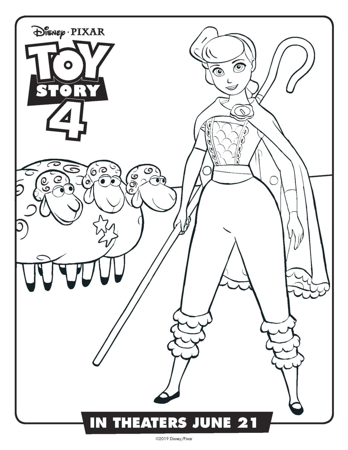 Free Printable Toy Story 4 Coloring Pages and Activity Sheets | Crazy