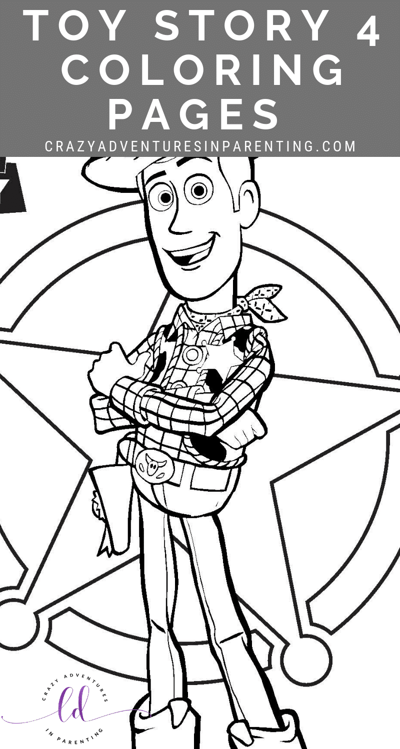 Free Toy Story Printable Coloring Pages