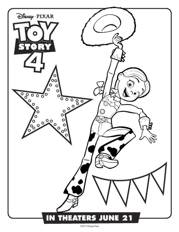 Free Printable Toy Story 4 Coloring Pages and Activity Sheets | Crazy